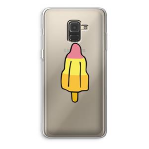 CaseCompany Raketijsje: Samsung Galaxy A8 (2018) Transparant Hoesje