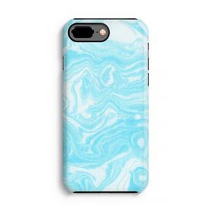 CaseCompany Waterverf blauw: iPhone 7 Plus Tough Case