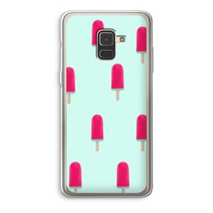 CaseCompany Waterijsje: Samsung Galaxy A8 (2018) Transparant Hoesje