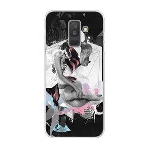 CaseCompany Camouflage de sommeil: Samsung Galaxy A6 Plus (2018) Transparant Hoesje
