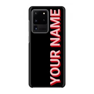 CaseCompany Namecase: Volledig geprint Samsung Galaxy S20 Ultra Hoesje