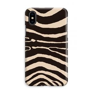 CaseCompany Arizona Zebra: iPhone X Volledig Geprint Hoesje