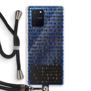 CaseCompany Crazy shapes: Samsung Galaxy Note 10 Lite Transparant Hoesje met koord