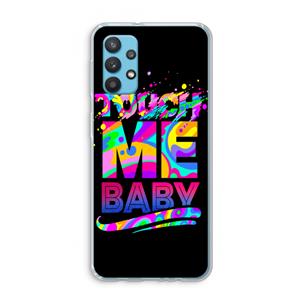 CaseCompany Touch Me: Samsung Galaxy A32 4G Transparant Hoesje