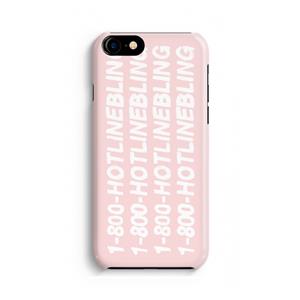 CaseCompany Hotline bling pink: Volledig geprint iPhone SE 2020 Hoesje