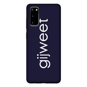 CaseCompany Gijweet: Samsung Galaxy S20 Tough Case