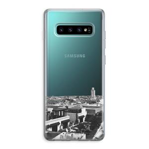 CaseCompany Marrakech Skyline : Samsung Galaxy S10 Plus Transparant Hoesje