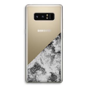 CaseCompany Onweer: Samsung Galaxy Note 8 Transparant Hoesje