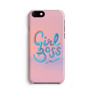 CaseCompany Girl boss: Volledig geprint iPhone SE 2020 Hoesje
