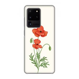 CaseCompany Red poppy: Volledig geprint Samsung Galaxy S20 Ultra Hoesje