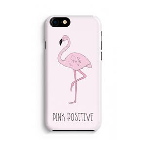 CaseCompany Pink positive: Volledig geprint iPhone SE 2020 Hoesje