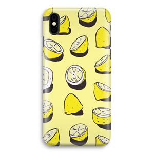 CaseCompany When Life Gives You Lemons...: iPhone Xs Volledig Geprint Hoesje