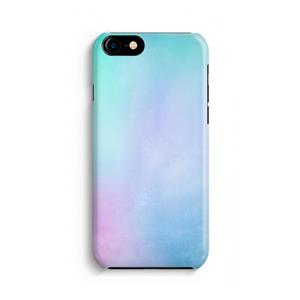 CaseCompany mist pastel: Volledig geprint iPhone SE 2020 Hoesje