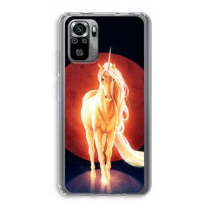 CaseCompany Last Unicorn: Xiaomi Redmi Note 10S Transparant Hoesje