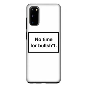 CaseCompany No time: Samsung Galaxy S20 Tough Case