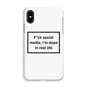 CaseCompany I'm dope: iPhone X Volledig Geprint Hoesje