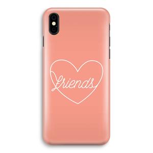 CaseCompany Friends heart: iPhone X Volledig Geprint Hoesje