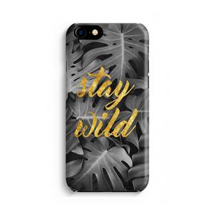 CaseCompany Stay wild: Volledig geprint iPhone SE 2020 Hoesje