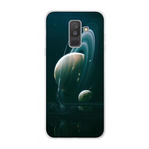 CaseCompany Mercurius: Samsung Galaxy A6 Plus (2018) Transparant Hoesje