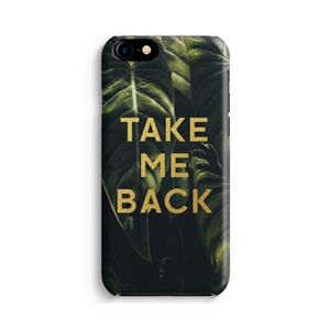 CaseCompany Take me back: Volledig geprint iPhone SE 2020 Hoesje