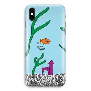 CaseCompany Aquarium: iPhone Xs Volledig Geprint Hoesje