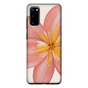 CaseCompany Pink Ellila Flower: Samsung Galaxy S20 Tough Case