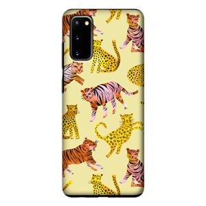 CaseCompany Cute Tigers and Leopards: Samsung Galaxy S20 Tough Case