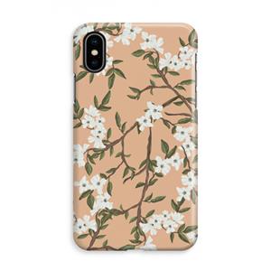 CaseCompany Blossoming spring: iPhone X Volledig Geprint Hoesje
