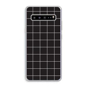 CaseCompany Rooster 2: Samsung Galaxy S10 5G Transparant Hoesje