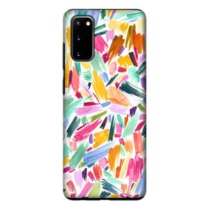 CaseCompany Watercolor Brushstrokes: Samsung Galaxy S20 Tough Case