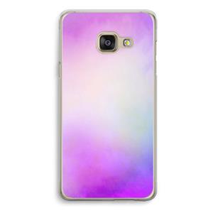 CaseCompany Clouds pastel: Samsung A3 (2017) Transparant Hoesje
