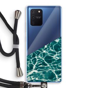 CaseCompany Weerkaatsing water: Samsung Galaxy Note 10 Lite Transparant Hoesje met koord