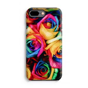 CaseCompany Neon bloemen: iPhone 7 Plus Tough Case
