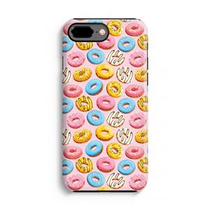 CaseCompany Pink donuts: iPhone 7 Plus Tough Case