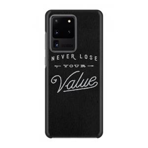 CaseCompany Never lose your value: Volledig geprint Samsung Galaxy S20 Ultra Hoesje