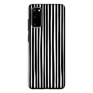 CaseCompany Stripes: Samsung Galaxy S20 Tough Case