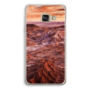 CaseCompany Mars: Samsung A3 (2017) Transparant Hoesje