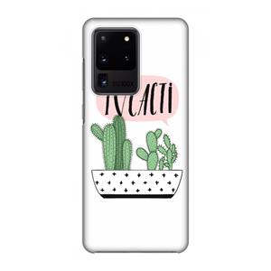 CaseCompany I love cacti: Volledig geprint Samsung Galaxy S20 Ultra Hoesje