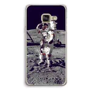 CaseCompany Spaceman: Samsung A3 (2017) Transparant Hoesje