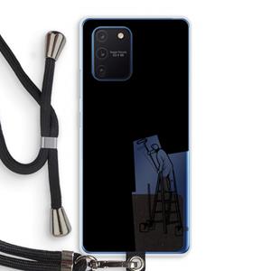 CaseCompany Musketon Painter: Samsung Galaxy Note 10 Lite Transparant Hoesje met koord