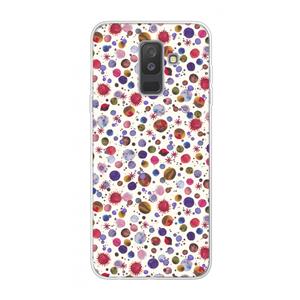 CaseCompany Planets Space: Samsung Galaxy A6 Plus (2018) Transparant Hoesje