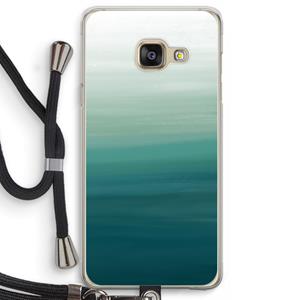 CaseCompany Ocean: Samsung Galaxy A3 (2016) Transparant Hoesje met koord