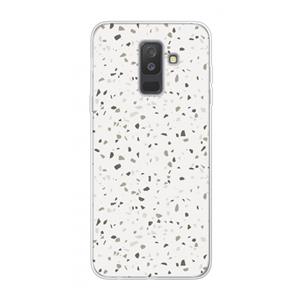 CaseCompany Terrazzo N°14: Samsung Galaxy A6 Plus (2018) Transparant Hoesje