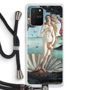 CaseCompany Birth Of Venus: Samsung Galaxy S10 Lite Transparant Hoesje met koord