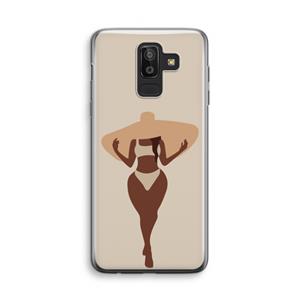 CaseCompany Let's get salty: Samsung Galaxy J8 (2018) Transparant Hoesje