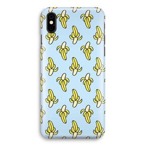 CaseCompany Bananas: iPhone X Volledig Geprint Hoesje