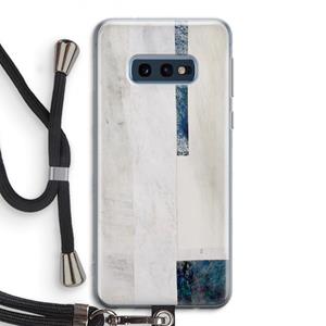 CaseCompany Meet you there: Samsung Galaxy S10e Transparant Hoesje met koord