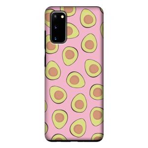 CaseCompany Dancing avocados: Samsung Galaxy S20 Tough Case