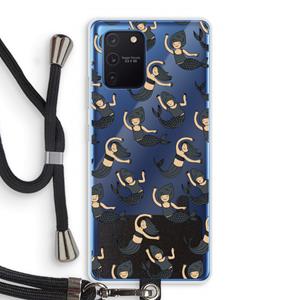 CaseCompany Zeemeermin: Samsung Galaxy Note 10 Lite Transparant Hoesje met koord