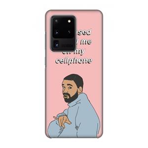 CaseCompany Hotline bling: Volledig geprint Samsung Galaxy S20 Ultra Hoesje